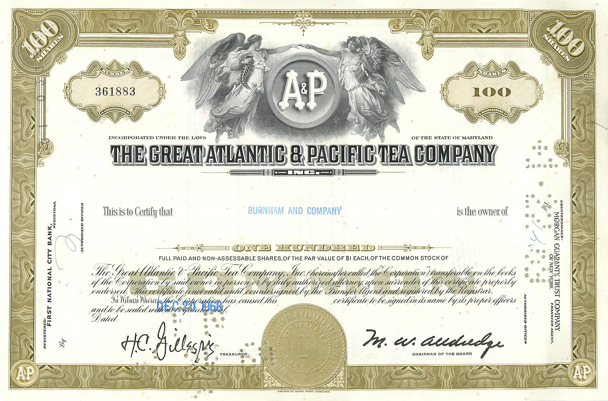 Coupon Share Action The Great Atlantic & Pacific Tea Company Ange Angel Femme
