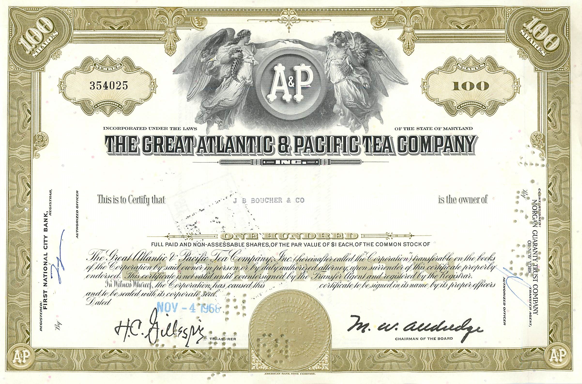 Coupon Share Action The Great Atlantic & Pacific Tea Company Ange Angel Femme