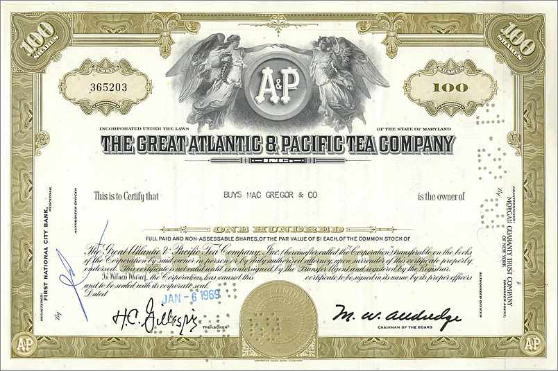 Coupon Share Action The Great Atlantic & Pacific Tea Company Ange Angel Femme