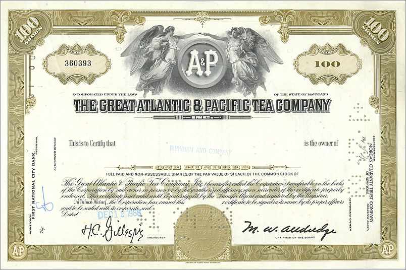 Coupon Share Action The Great Atlantic & Pacific Tea Company Ange Angel Femme