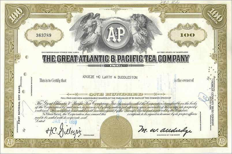 Coupon Share Action The Great Atlantic & Pacific Tea Company Ange Angel Femme
