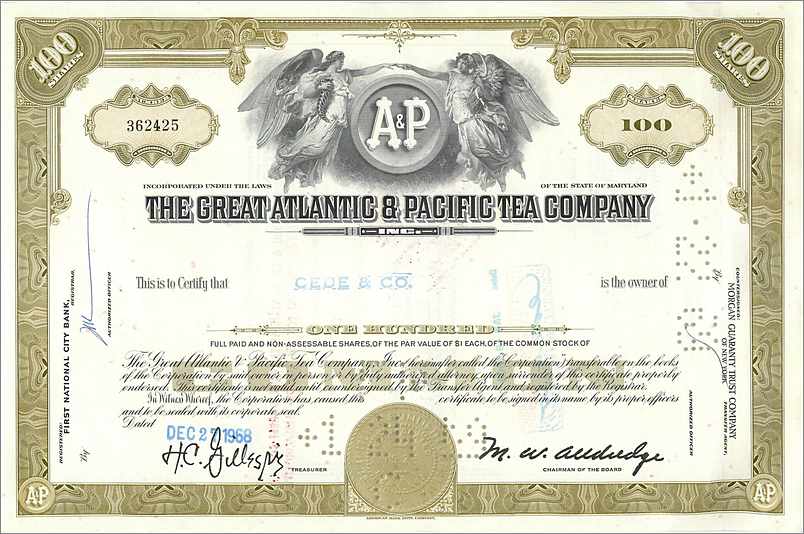 Coupon Share Action The Great Atlantic & Pacific Tea Company Ange Angel Femme