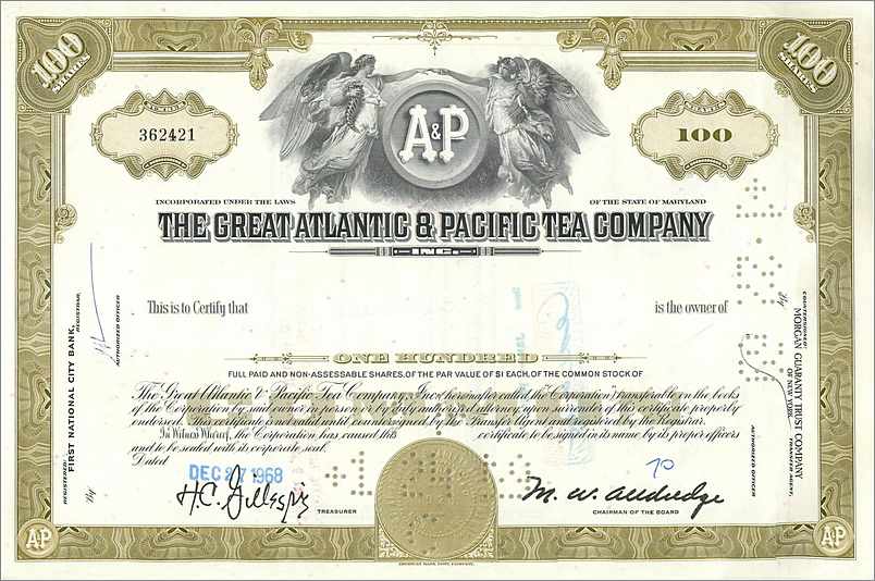 Coupon Share Action The Great Atlantic & Pacific Tea Company Ange Angel Femme