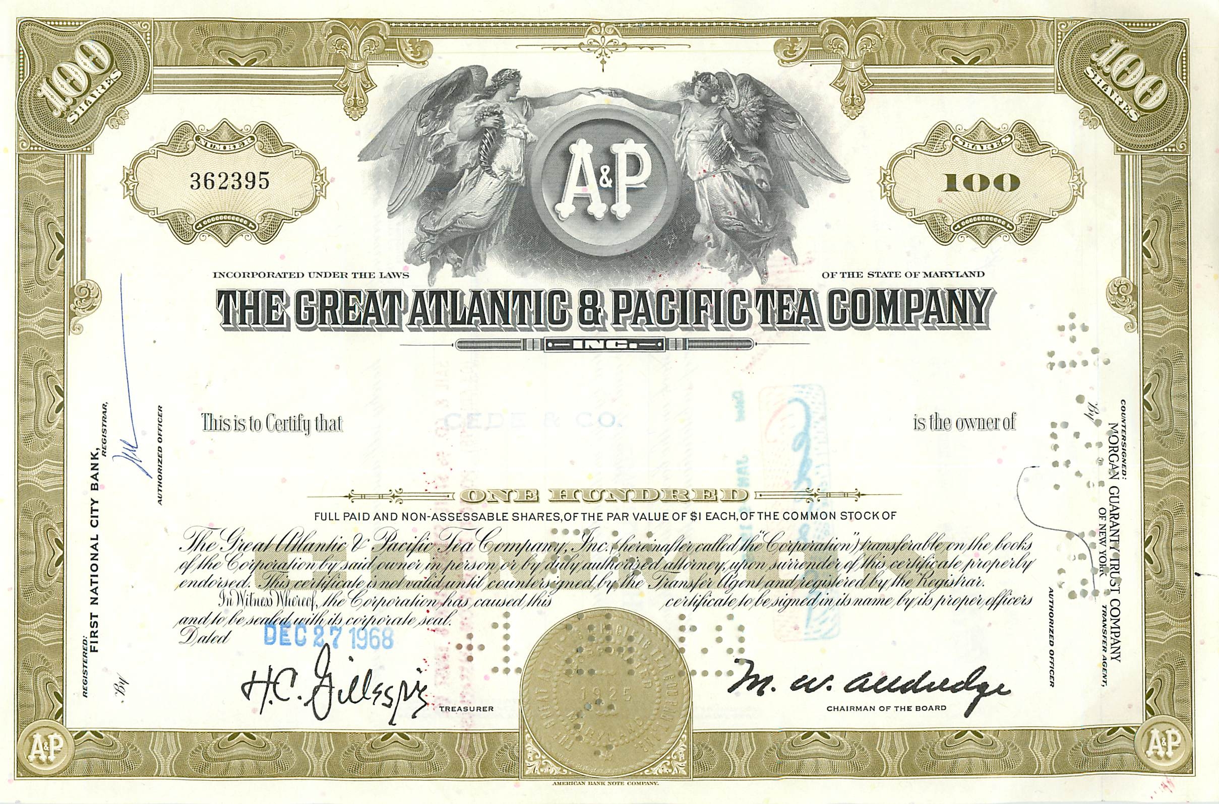 Coupon Share Action The Great Atlantic & Pacific Tea Company Ange Angel Femme
