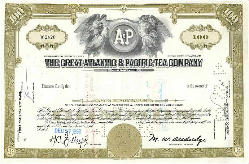 Coupon Share Action The Great Atlantic & Pacific Tea Company Ange Angel Femme
