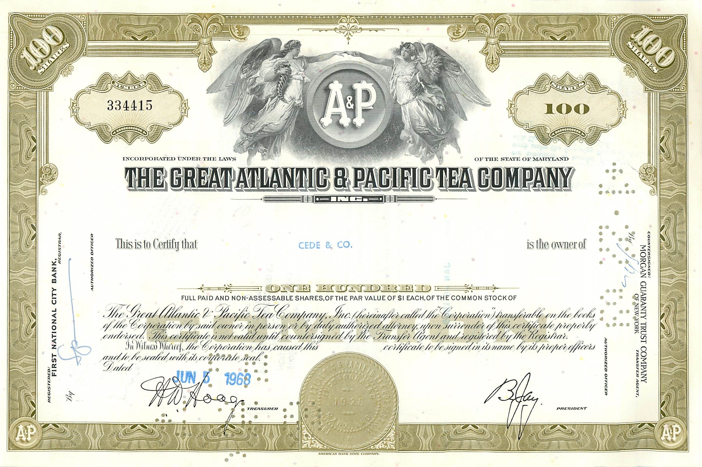 Coupon Share Action The Great Atlantic & Pacific Tea Company Ange Angel Femme