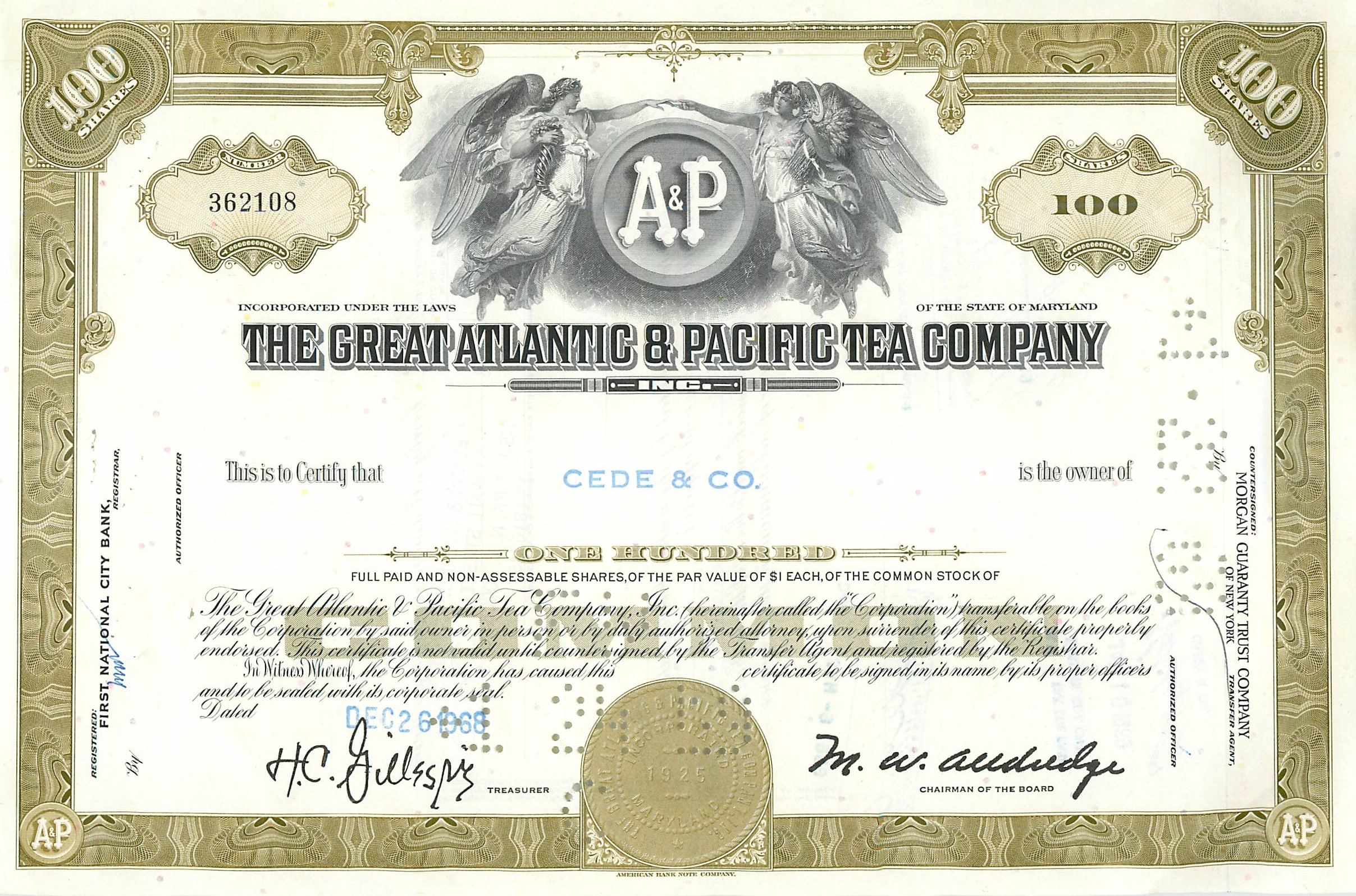 Coupon Share Action The Great Atlantic & Pacific Tea Company Ange Angel Femme