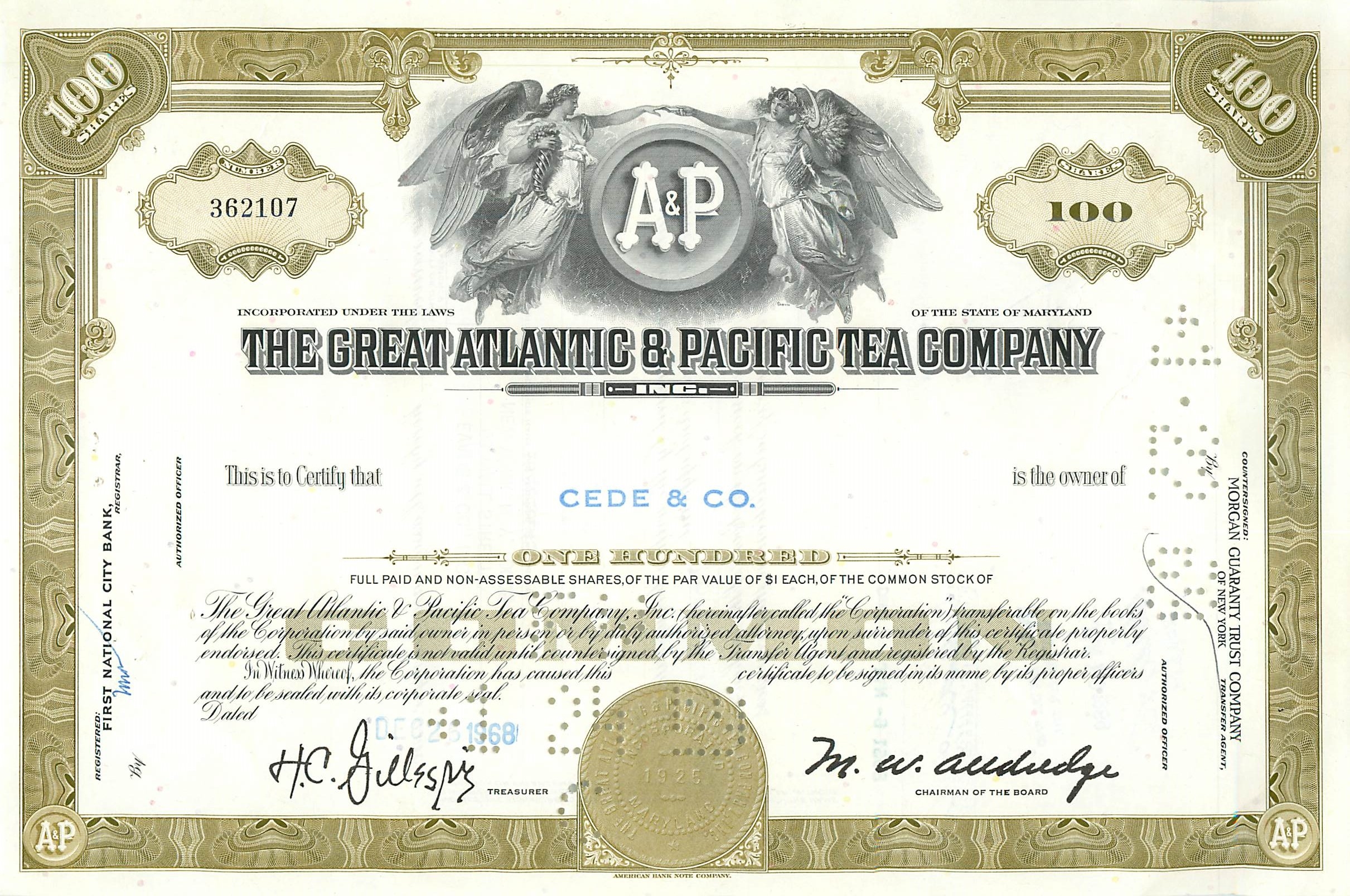 Coupon Share Action The Great Atlantic & Pacific Tea Company Ange Angel Femme