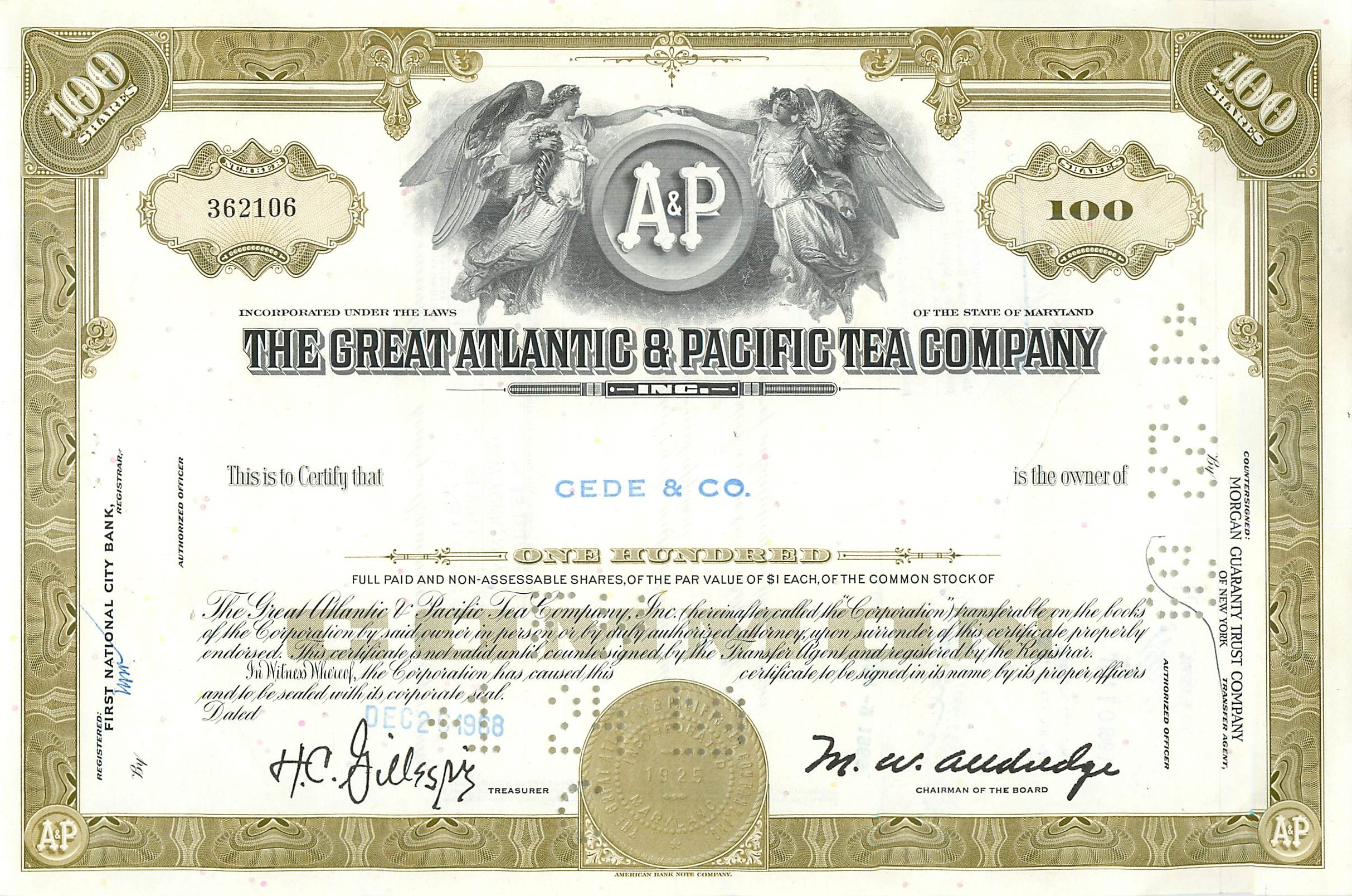 Coupon Share Action The Great Atlantic & Pacific Tea Company Ange Angel Femme