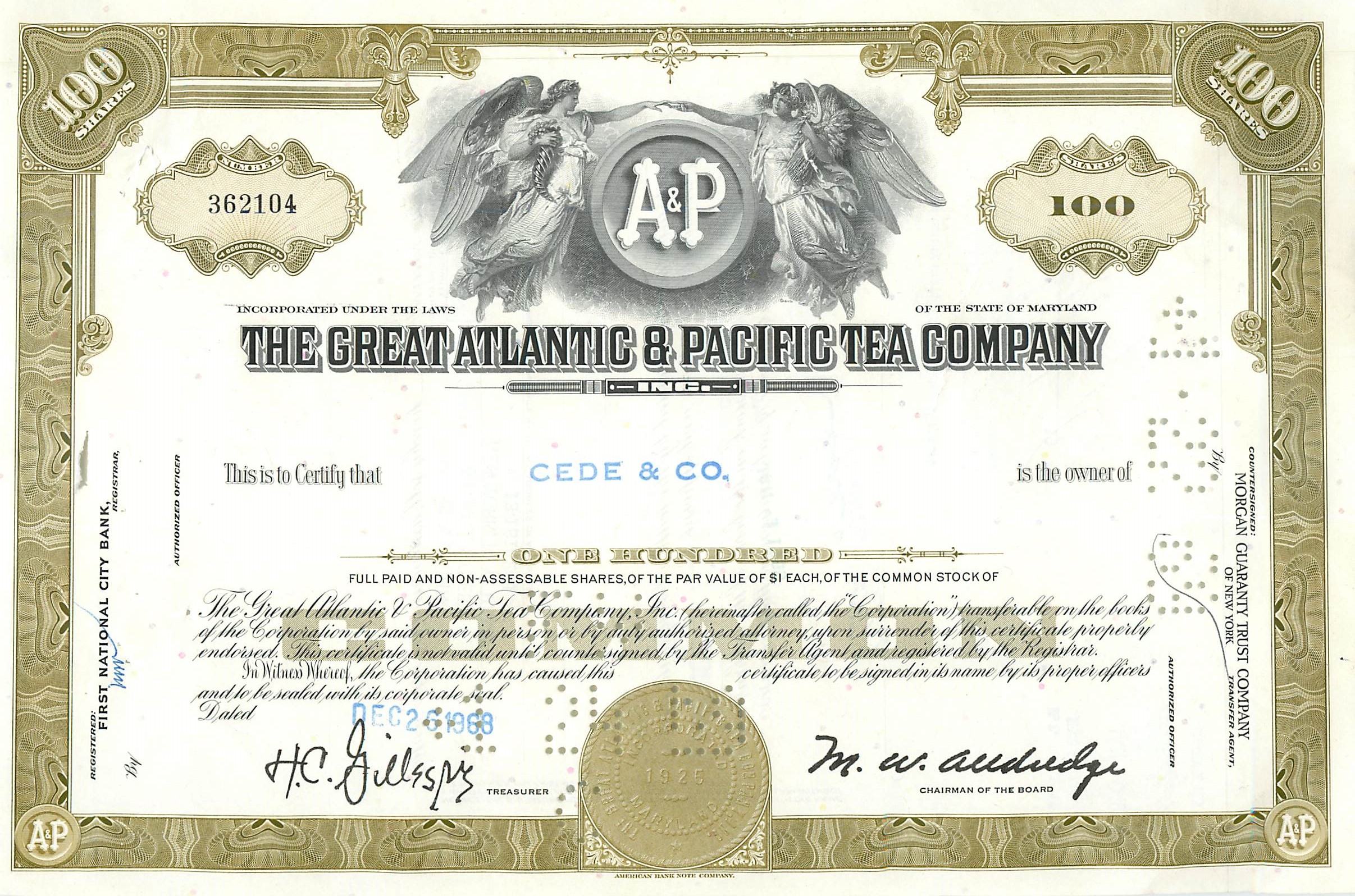 Coupon Share Action The Great Atlantic & Pacific Tea Company Ange Angel Femme