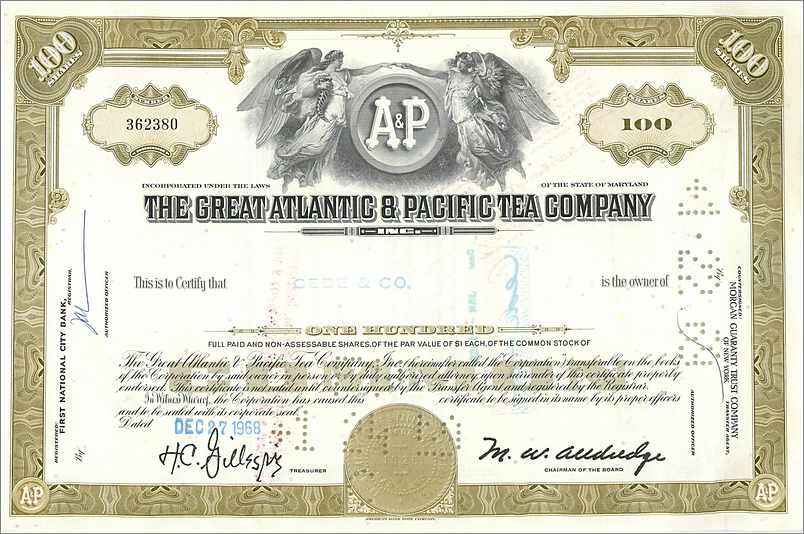 Coupon Share Action The Great Atlantic & Pacific Tea Company Ange Angel Femme