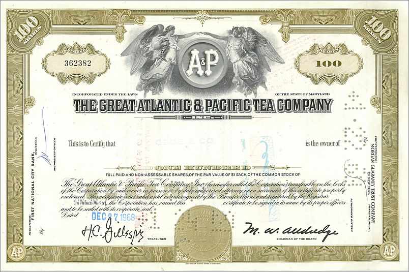 Coupon Share Action The Great Atlantic & Pacific Tea Company Ange Angel Femme