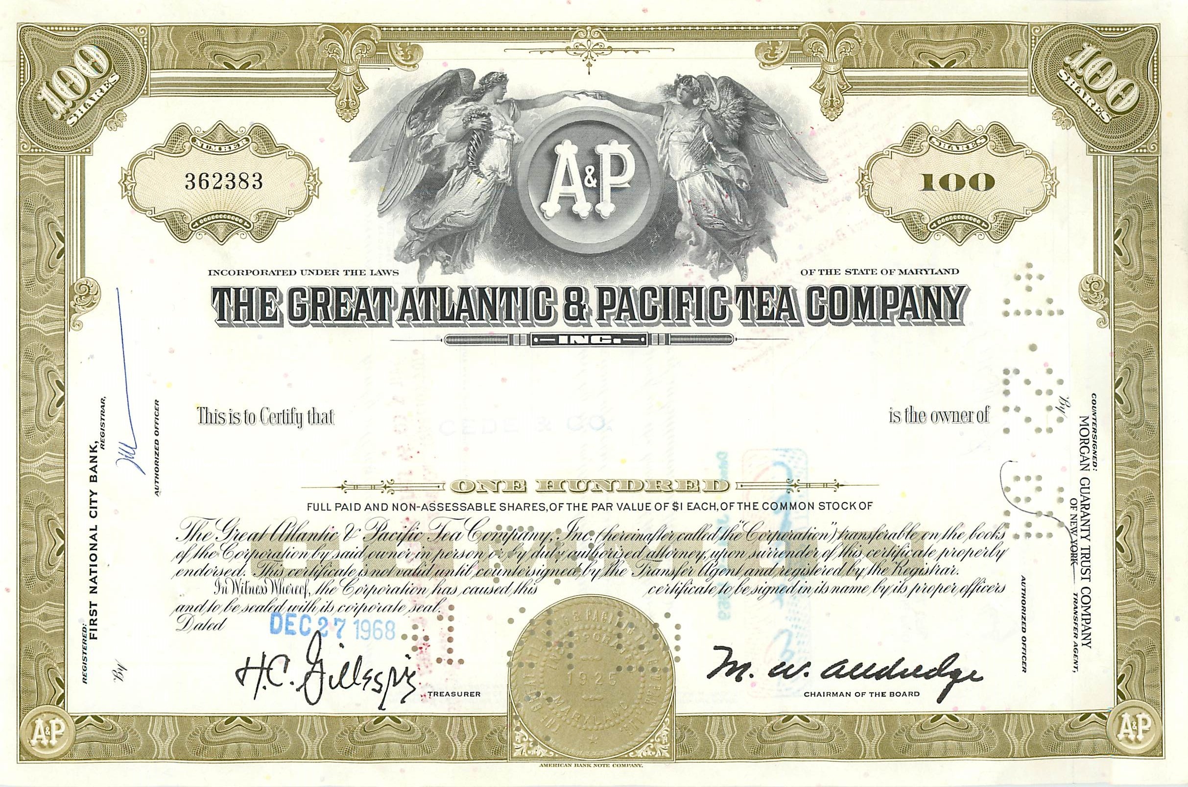 Coupon Share Action The Great Atlantic & Pacific Tea Company Ange Angel Femme