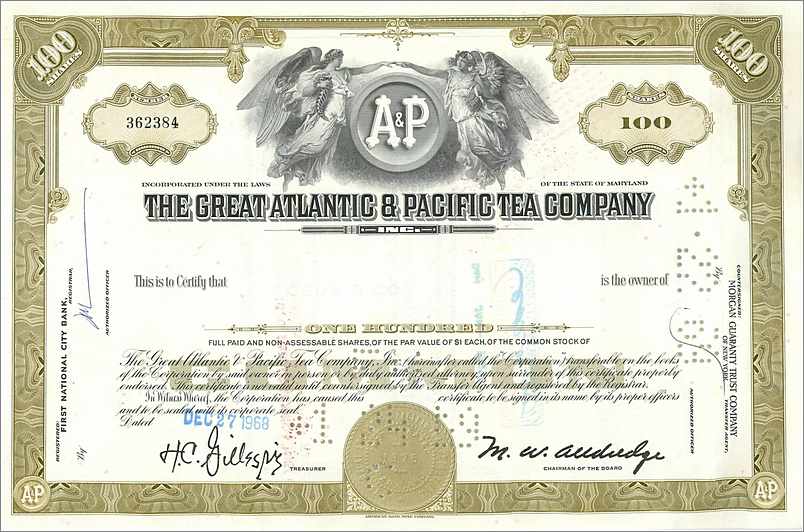 Coupon Share Action The Great Atlantic & Pacific Tea Company Ange Angel Femme