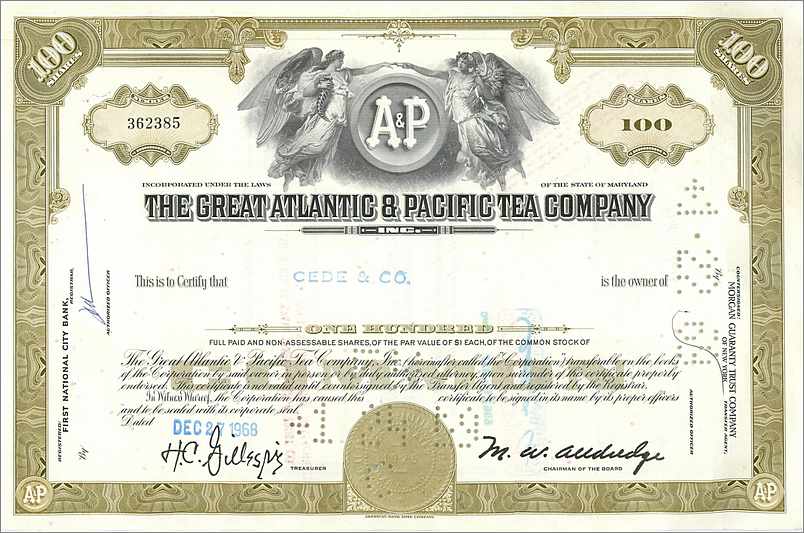 Coupon Share Action The Great Atlantic & Pacific Tea Company Ange Angel Femme