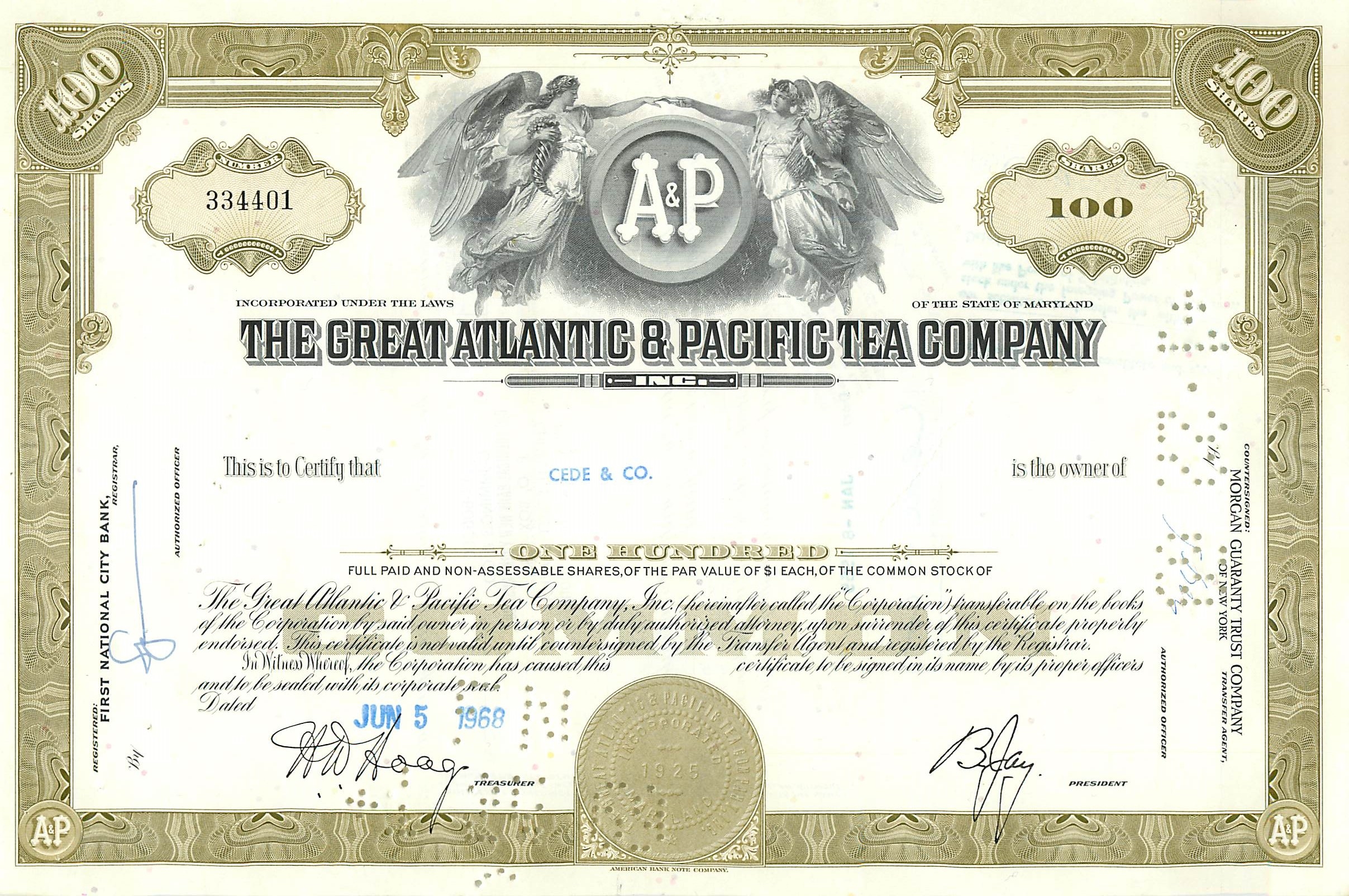 Coupon Share Action The Great Atlantic & Pacific Tea Company Ange Angel Femme