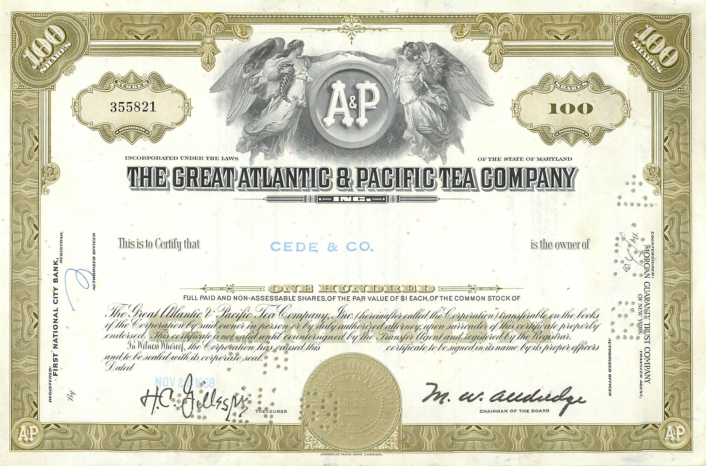 Coupon Share Action The Great Atlantic & Pacific Tea Company Ange Angel Femme