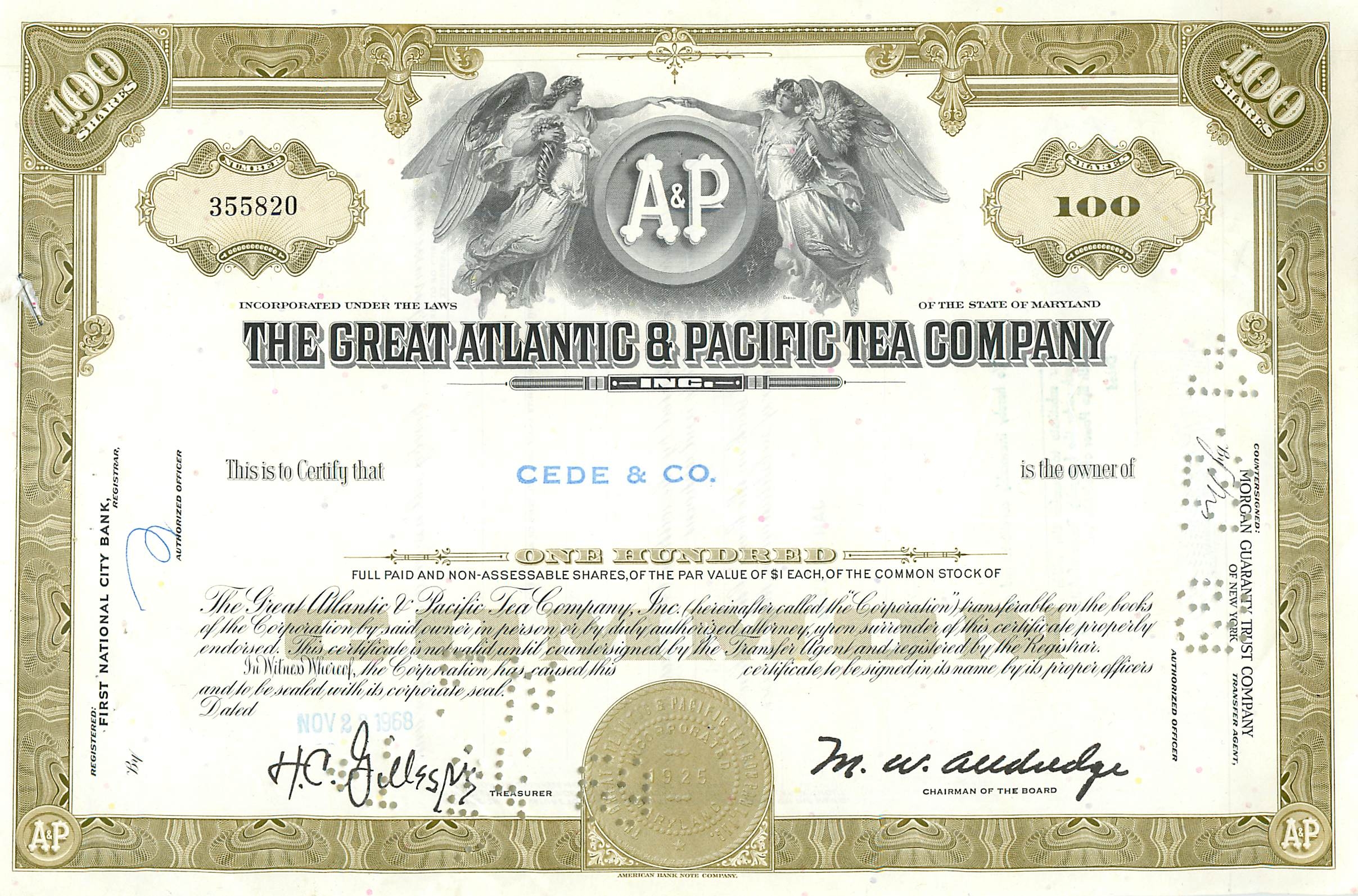 Coupon Share Action The Great Atlantic & Pacific Tea Company Ange Angel Femme