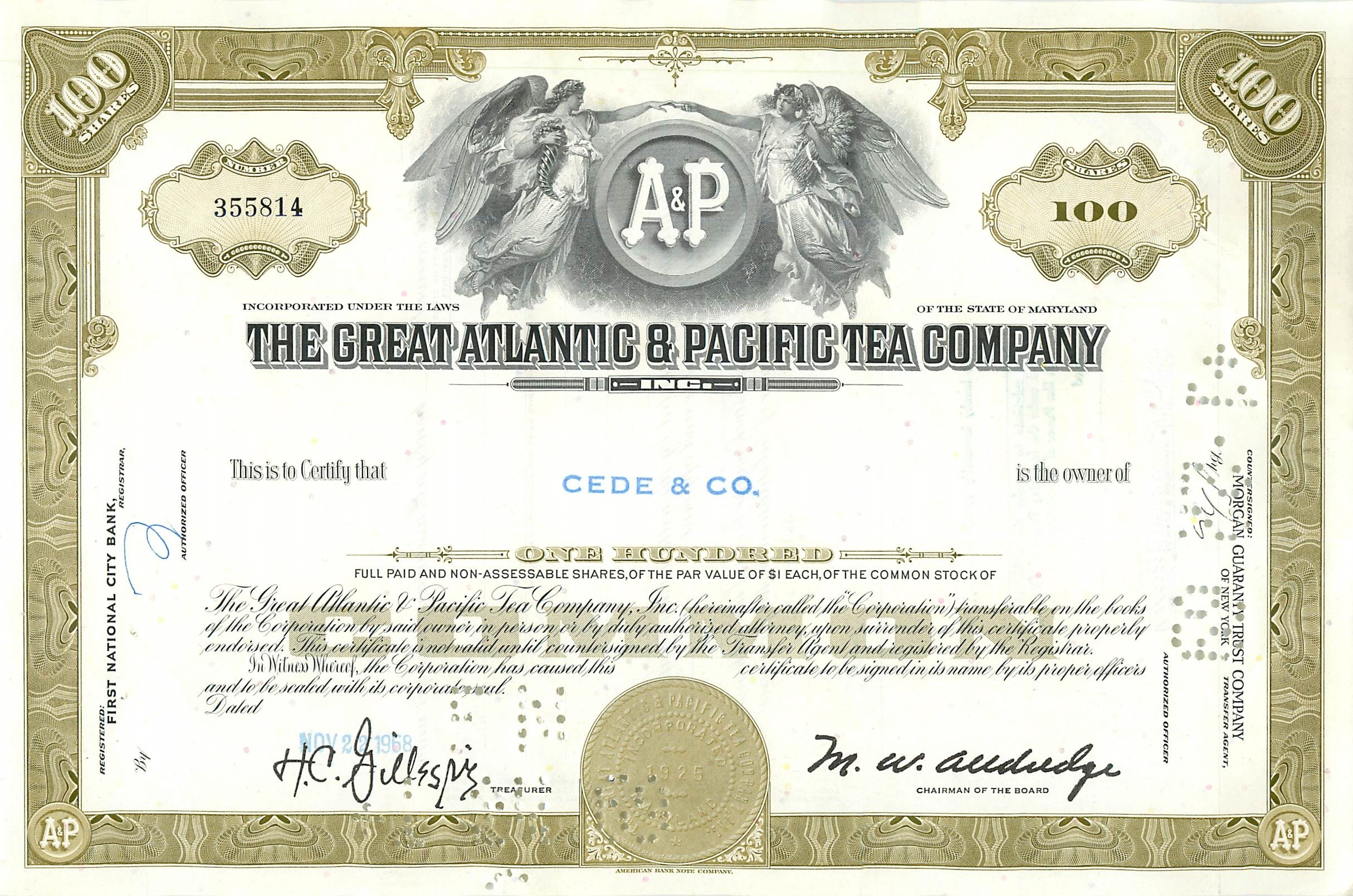 Coupon Share Action The Great Atlantic & Pacific Tea Company Ange Angel Femme