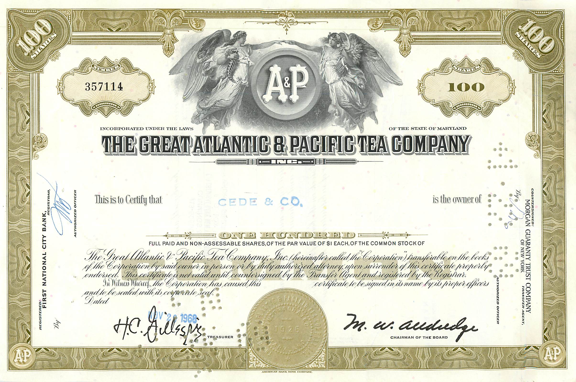 Coupon Share Action The Great Atlantic & Pacific Tea Company Ange Angel Femme