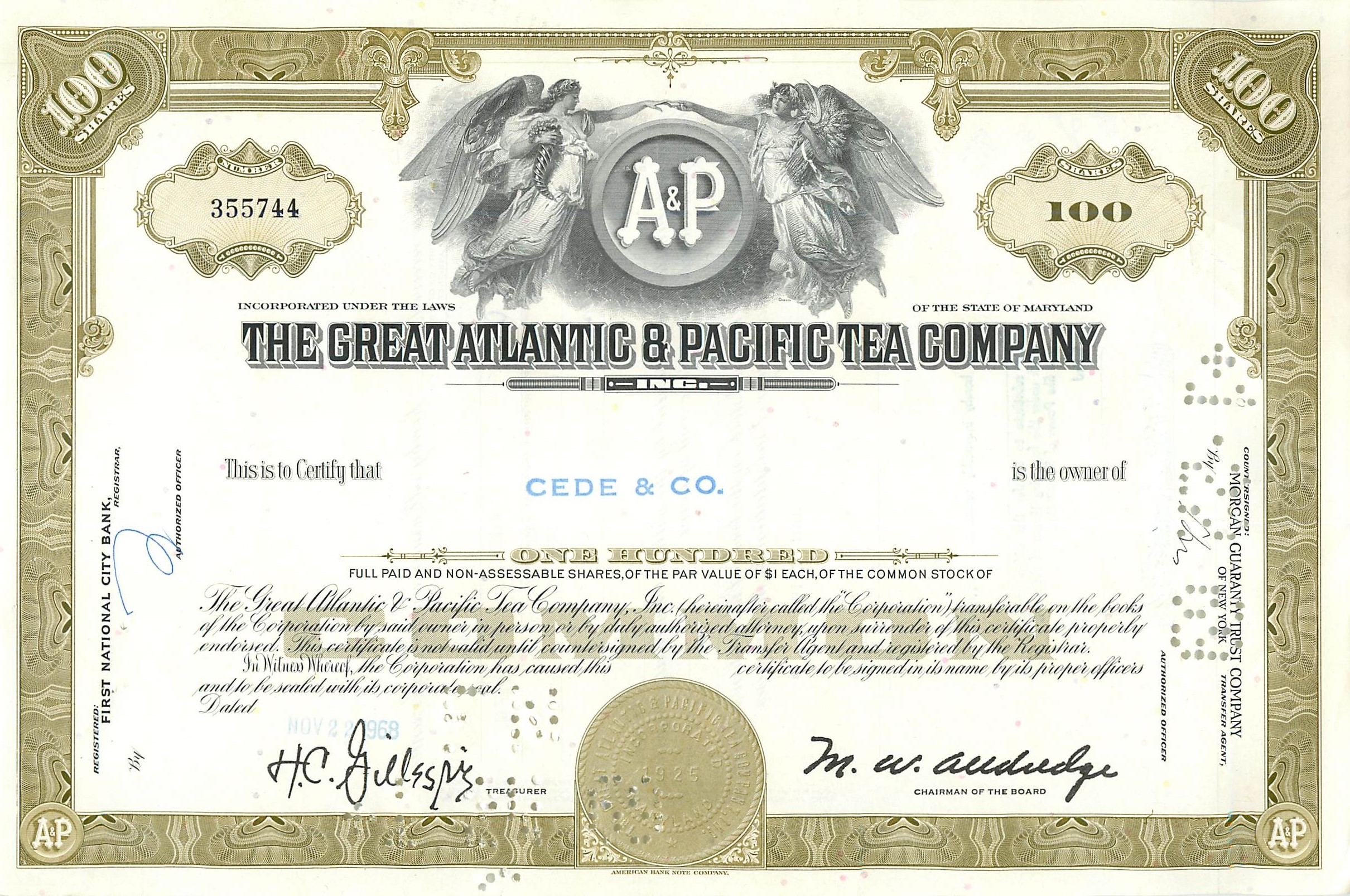 Coupon Share Action The Great Atlantic & Pacific Tea Company Ange Angel Femme