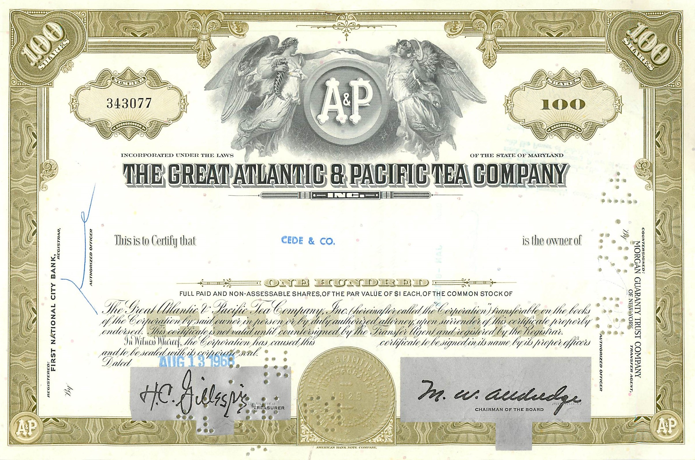 Coupon Share Action The Great Atlantic & Pacific Tea Company Ange Angel Femme