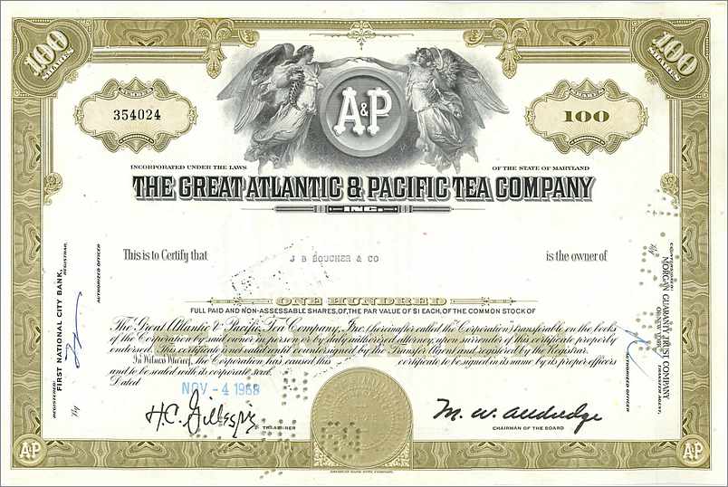 Coupon Share Action The Great Atlantic & Pacific Tea Company Ange Angel Femme