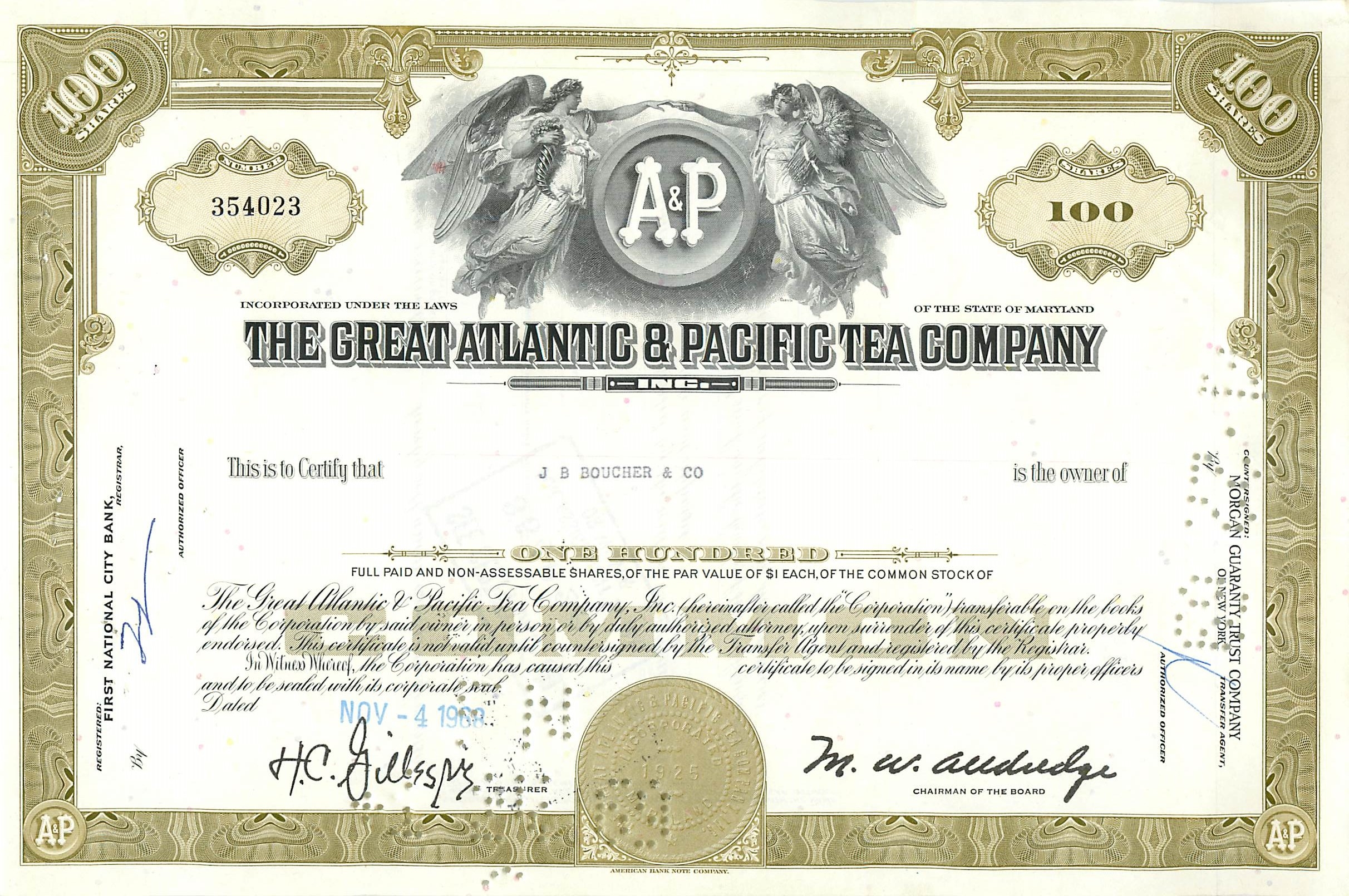 Coupon Share Action The Great Atlantic & Pacific Tea Company Ange Angel Femme