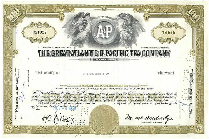 Coupon Share Action The Great Atlantic & Pacific Tea Company Ange Angel Femme