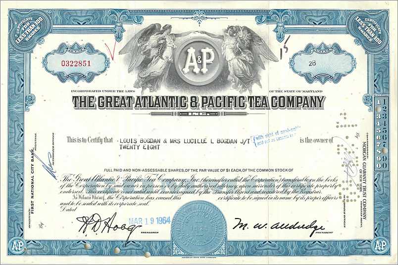 Coupon Share Action The Great Atlantic & Pacific Tea Company Ange Angel Femme