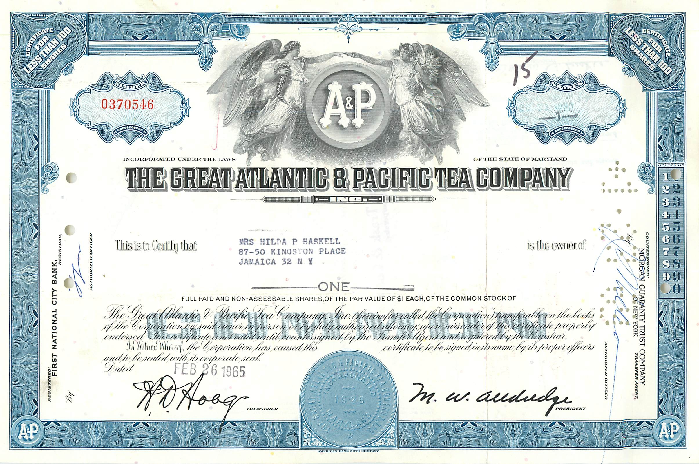 Coupon Share Action The Great Atlantic & Pacific Tea Company Ange Angel Femme
