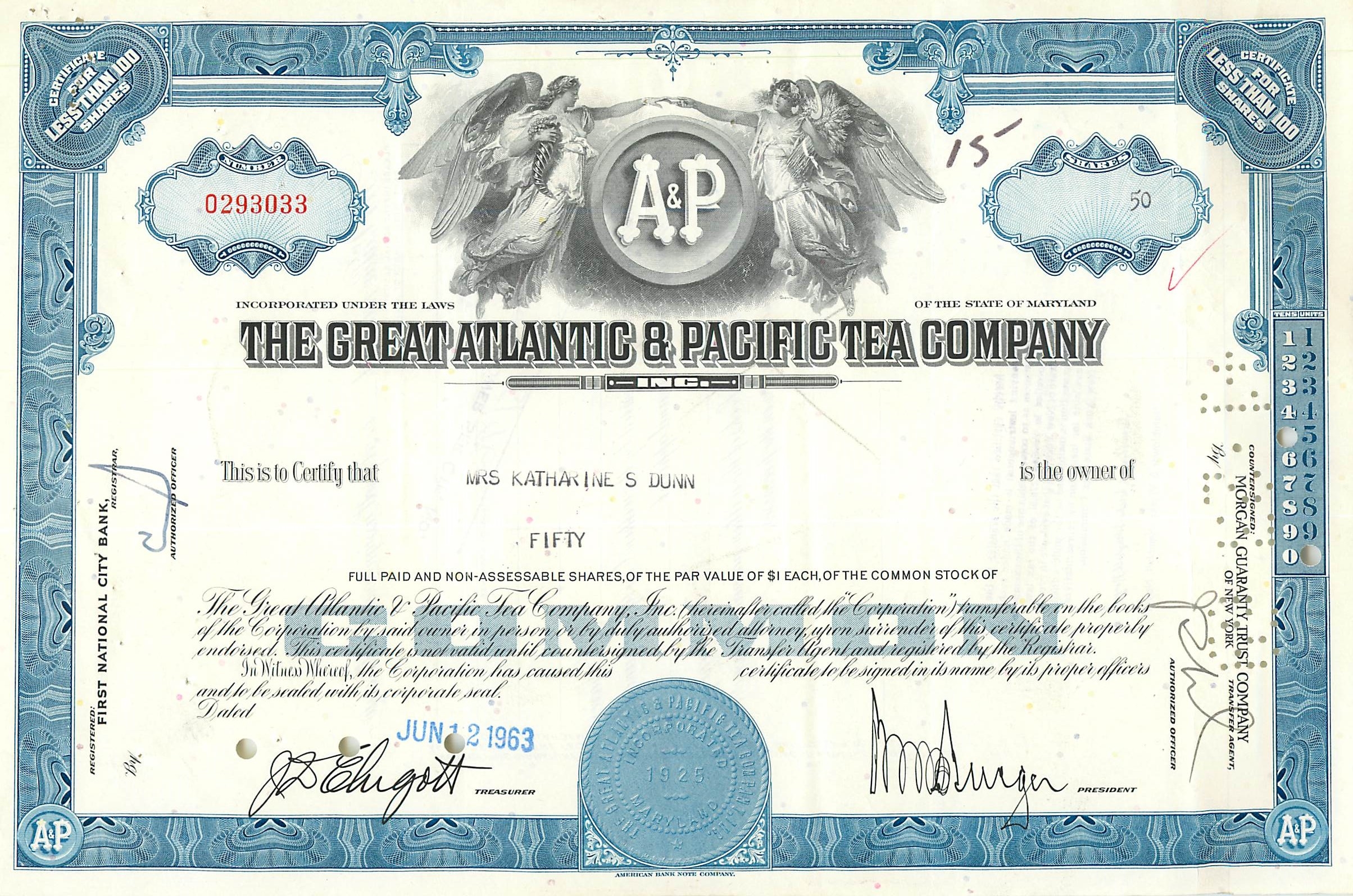 Coupon Share Action The Great Atlantic & Pacific Tea Company Ange Angel Femme