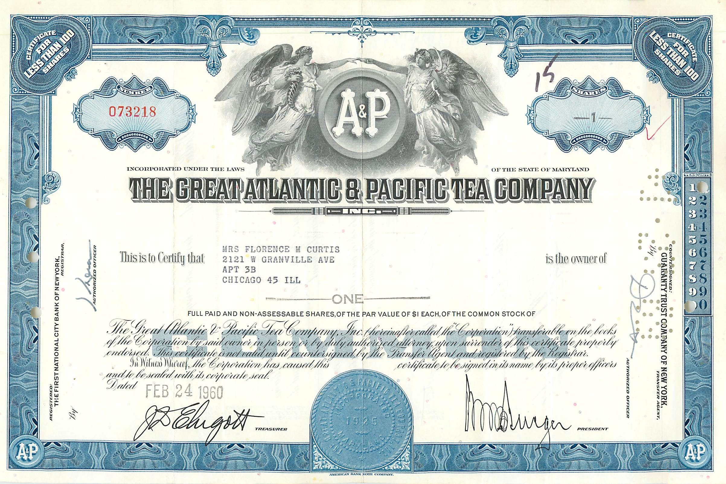 Coupon Share Action The Great Atlantic & Pacific Tea Company Ange Angel Femme
