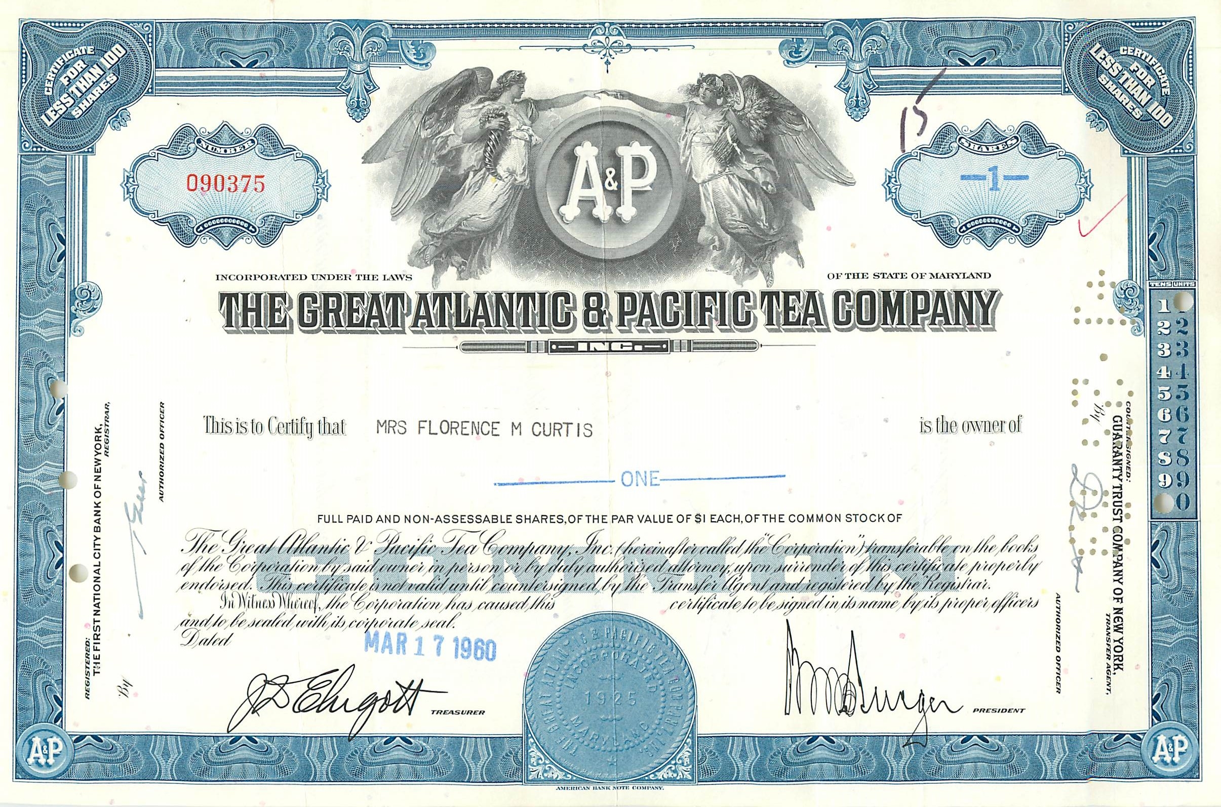 Coupon Share Action The Great Atlantic & Pacific Tea Company Ange Angel Femme