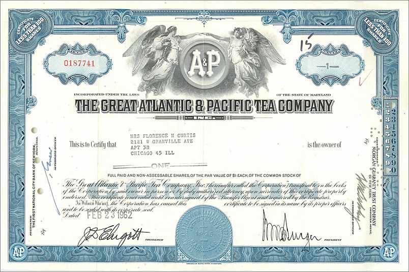 Coupon Share Action The Great Atlantic & Pacific Tea Company Ange Angel Femme