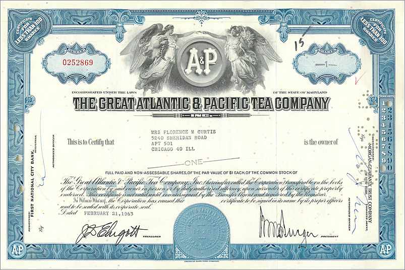 Coupon Share Action The Great Atlantic & Pacific Tea Company Ange Angel Femme