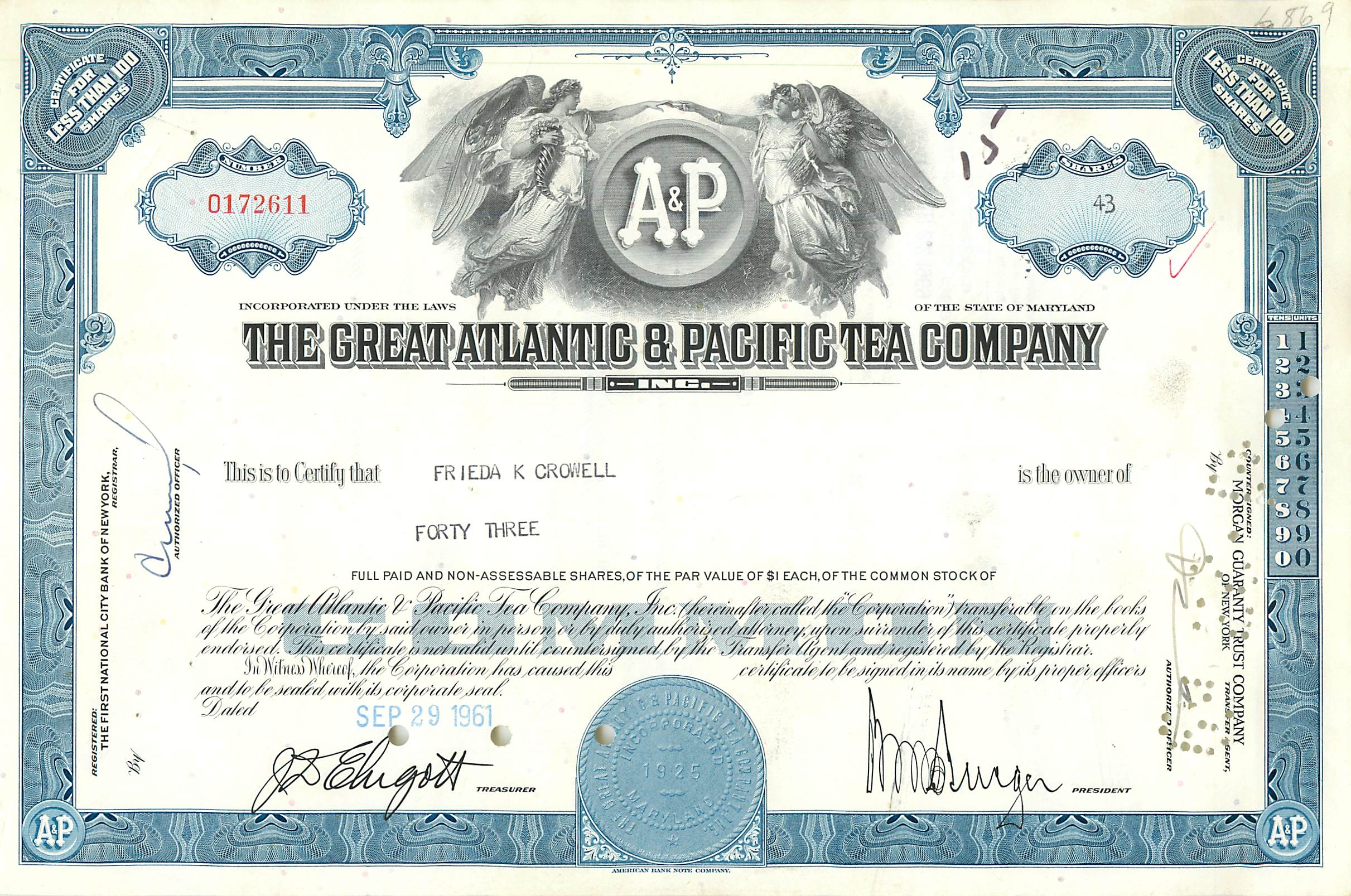 Coupon Share Action The Great Atlantic & Pacific Tea Company Ange Angel Femme