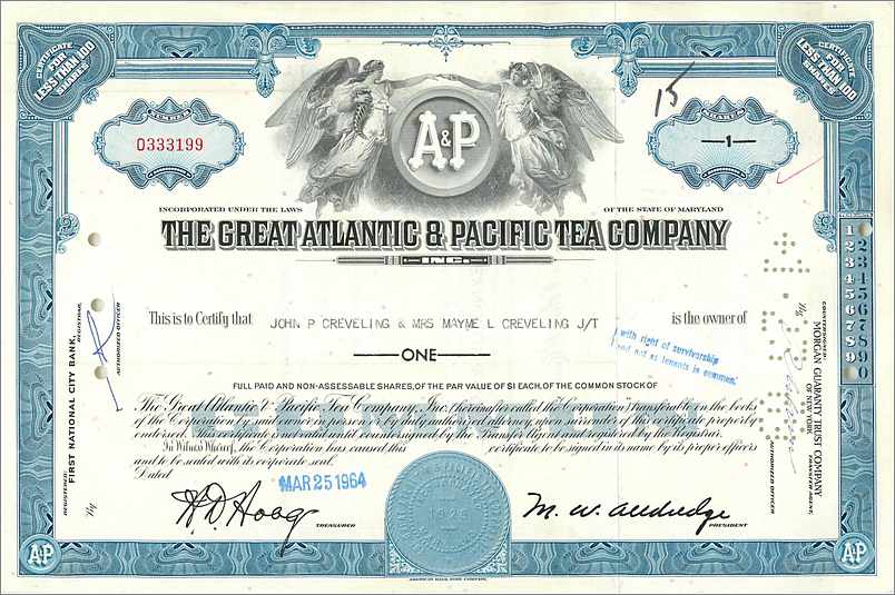 Coupon Share Action The Great Atlantic & Pacific Tea Company Ange Angel Femme