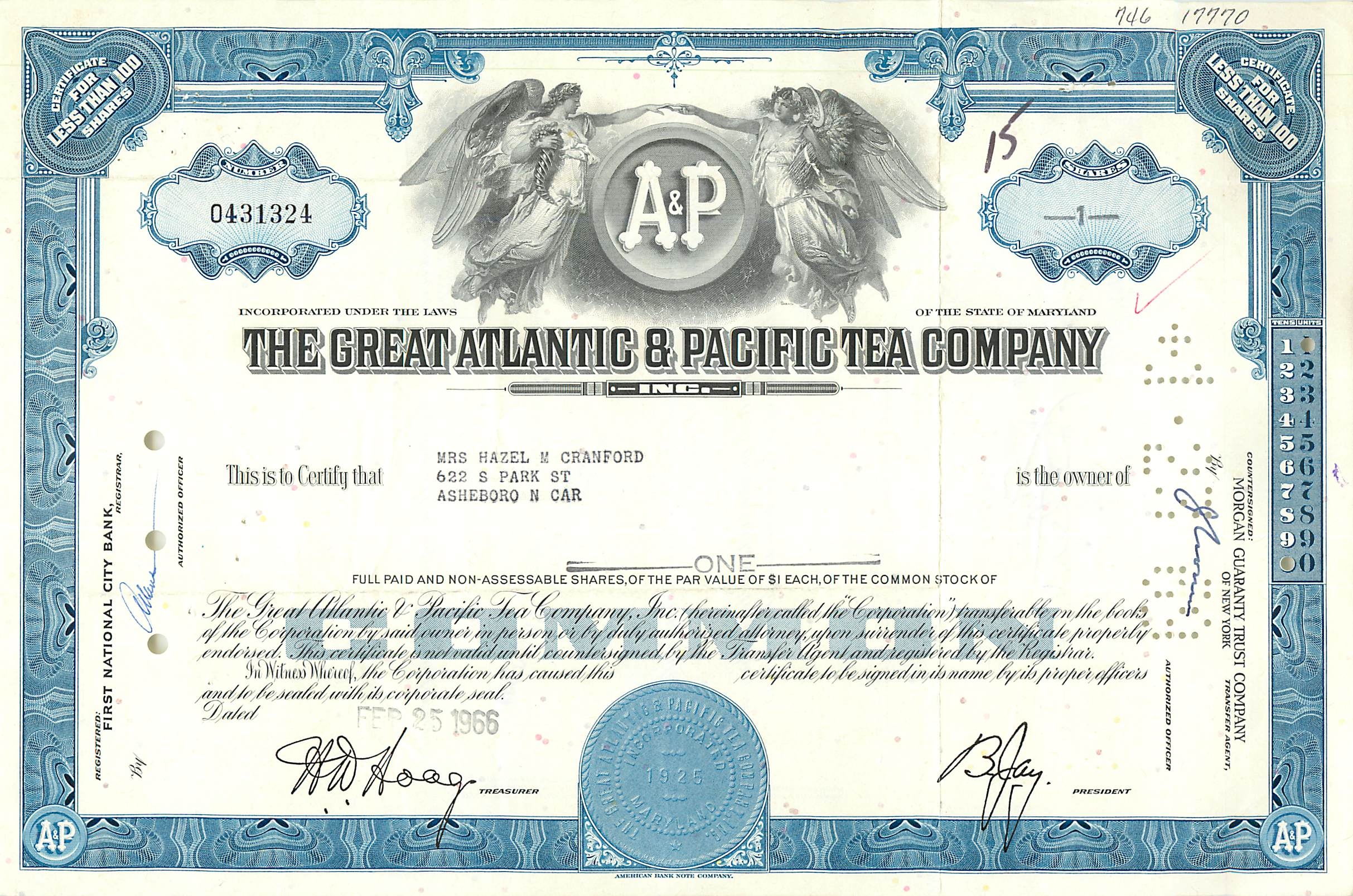 Coupon Share Action The Great Atlantic & Pacific Tea Company Ange Angel Femme