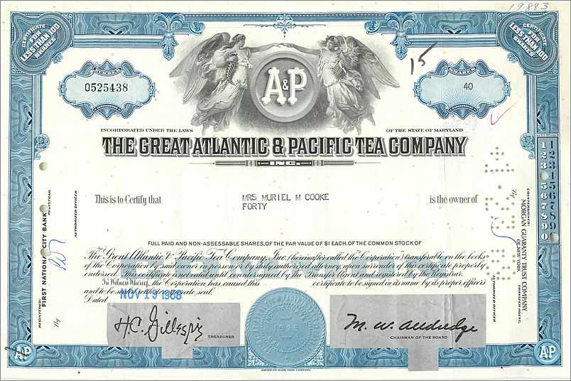 Coupon Share Action The Great Atlantic & Pacific Tea Company Ange Angel Femme
