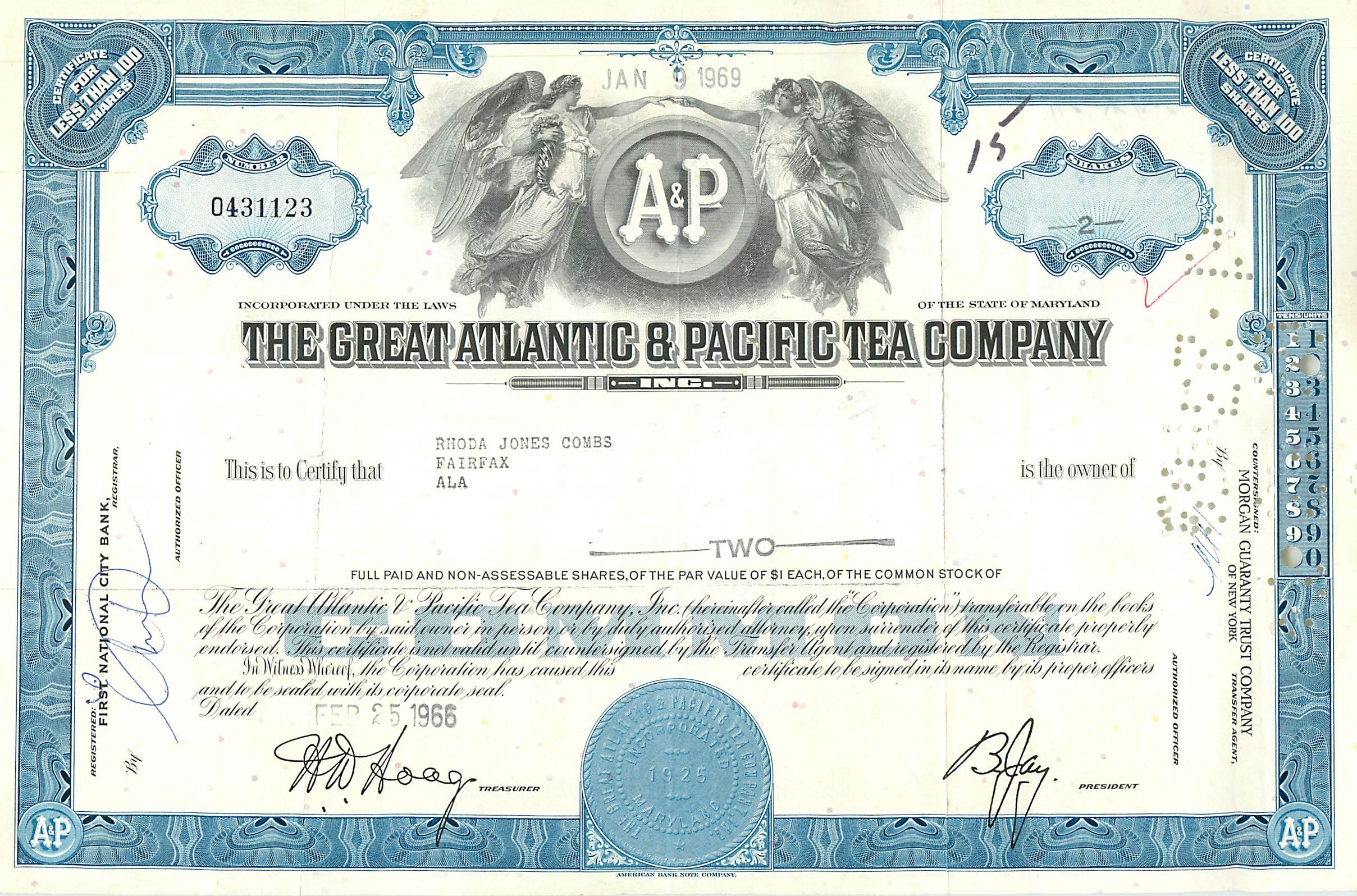 Coupon Share Action The Great Atlantic & Pacific Tea Company Ange Angel Femme