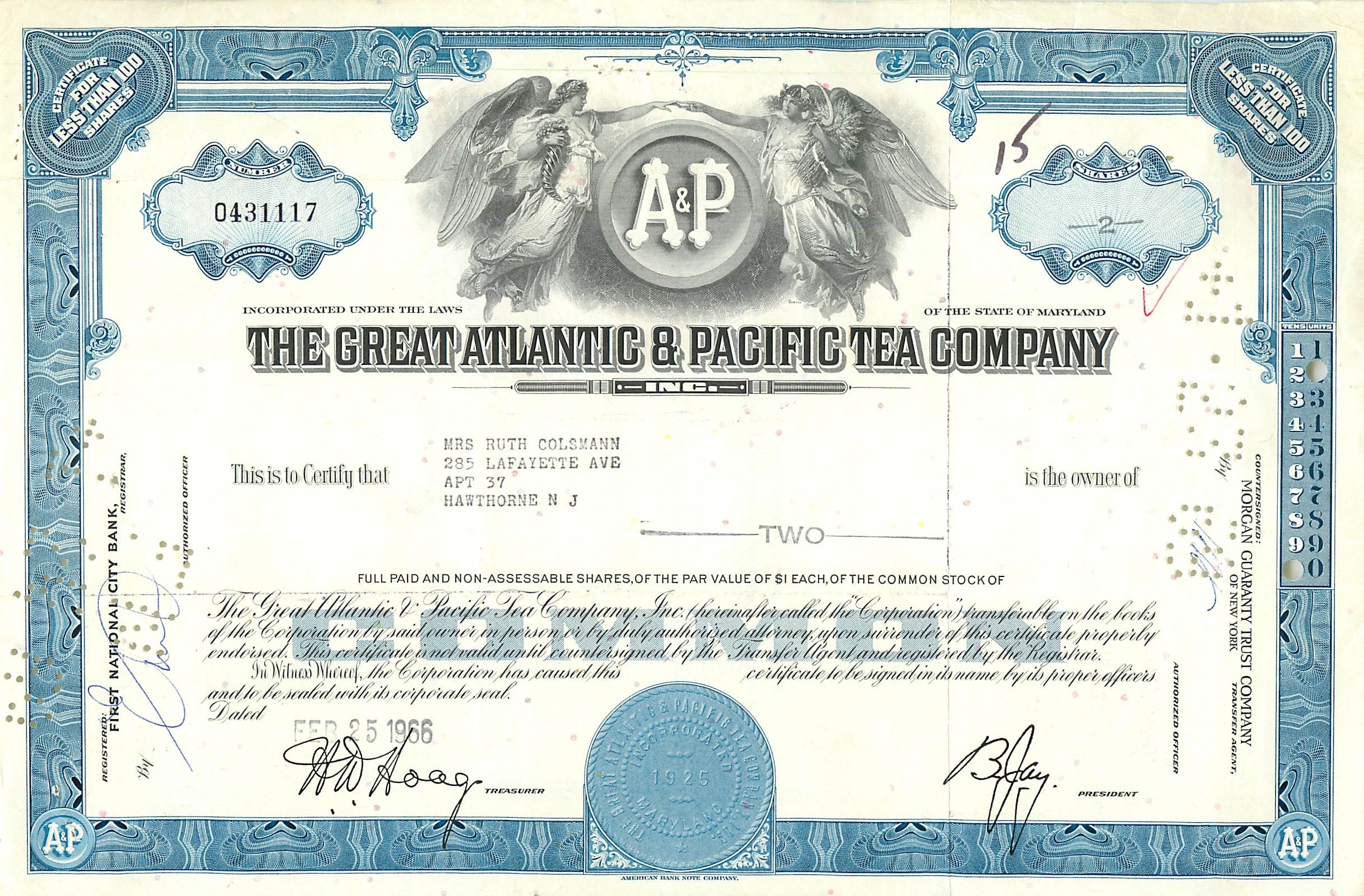 Coupon Share Action The Great Atlantic & Pacific Tea Company Ange Angel Femme