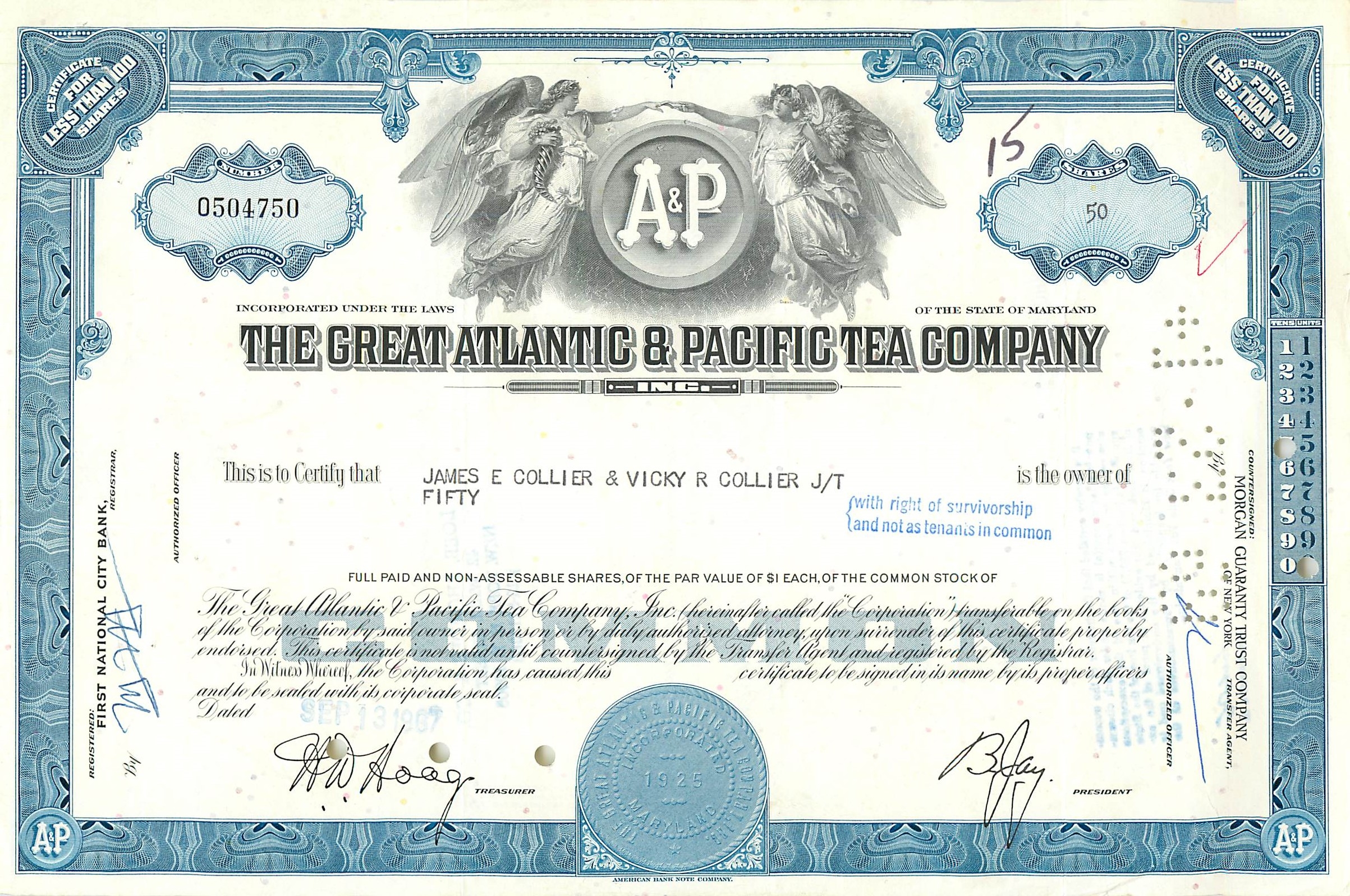 Coupon Share Action The Great Atlantic & Pacific Tea Company Ange Angel Femme