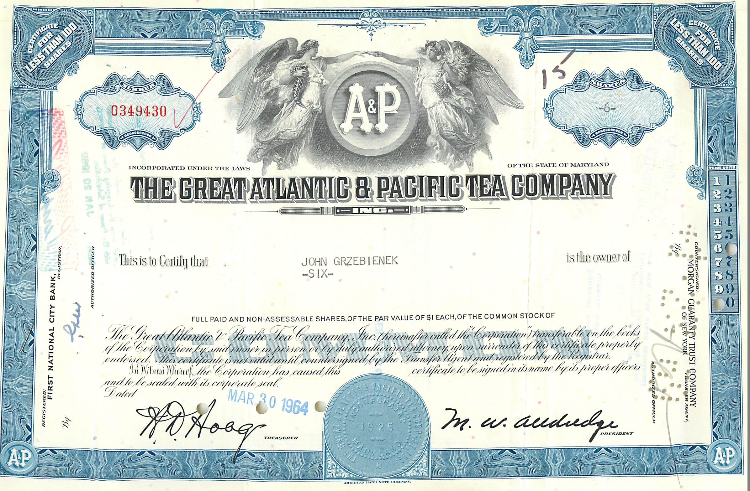 Coupon Share Action The Great Atlantic & Pacific Tea Company Ange Angel Femme
