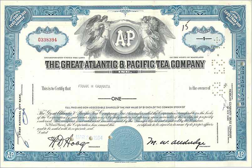 Coupon Share Action The Great Atlantic & Pacific Tea Company Ange Angel Femme