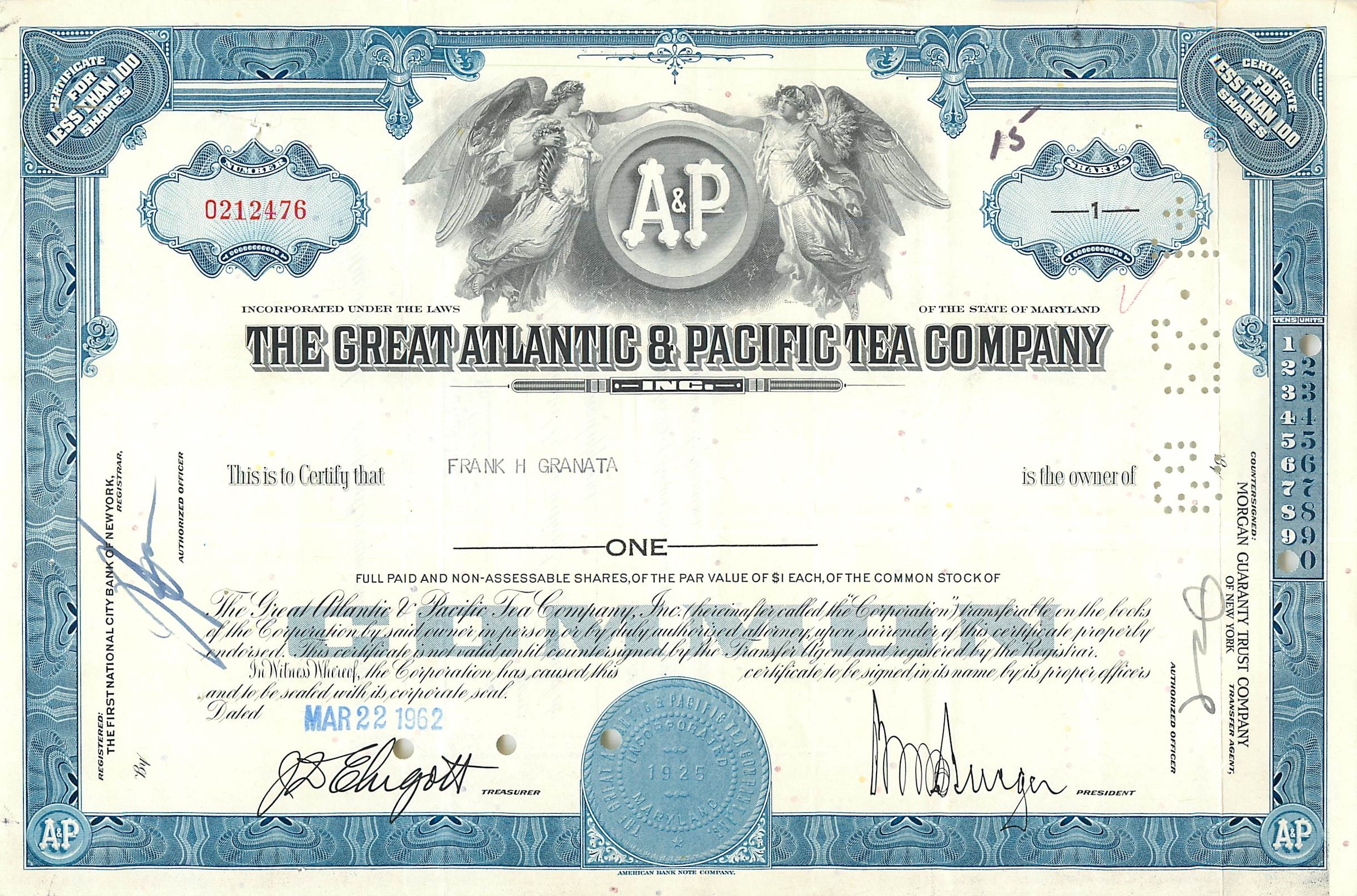 Coupon Share Action The Great Atlantic & Pacific Tea Company Ange Angel Femme