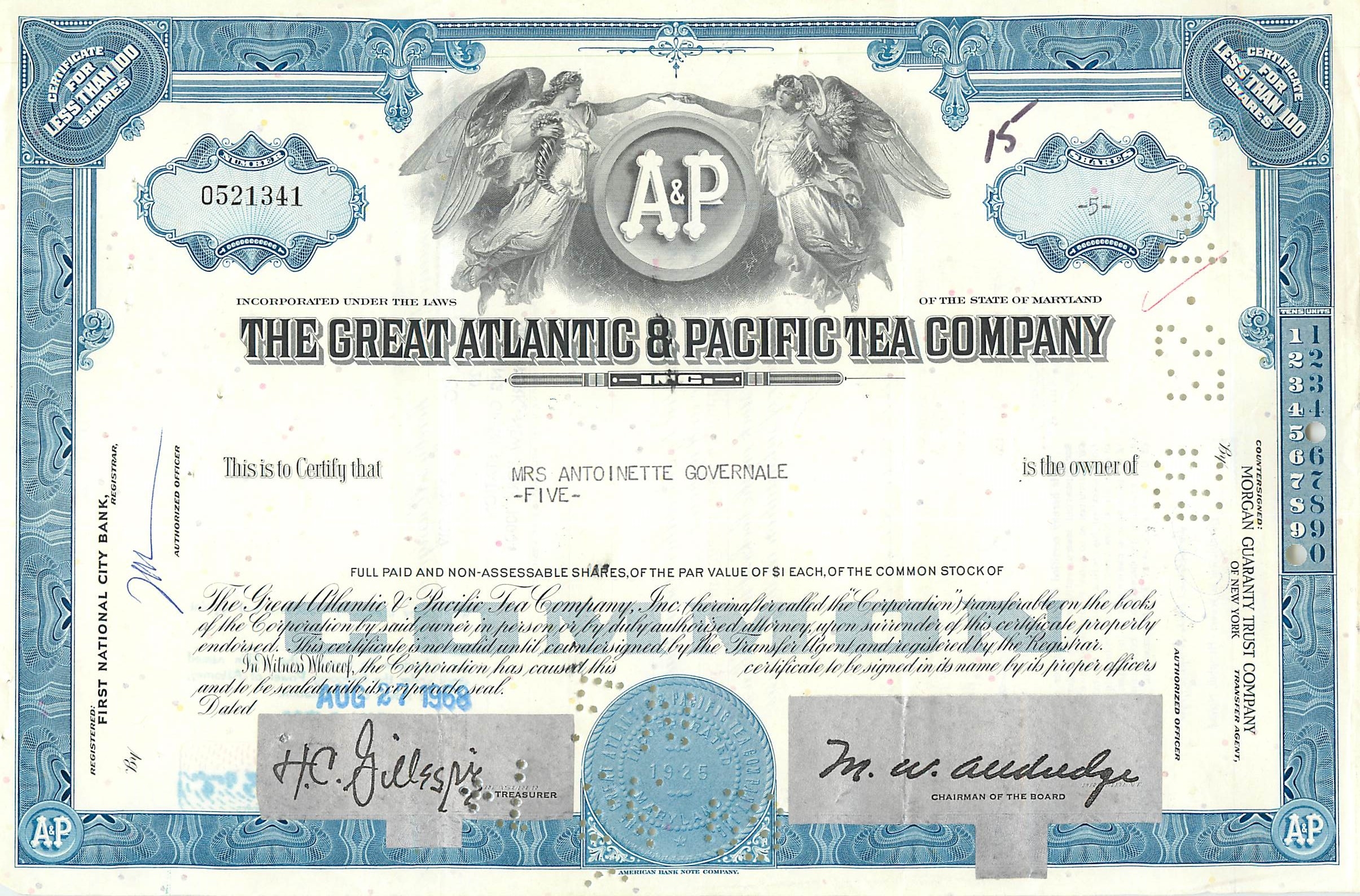 Coupon Share Action The Great Atlantic & Pacific Tea Company Ange Angel Femme