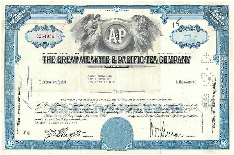 Coupon Share Action The Great Atlantic & Pacific Tea Company Ange Angel Femme