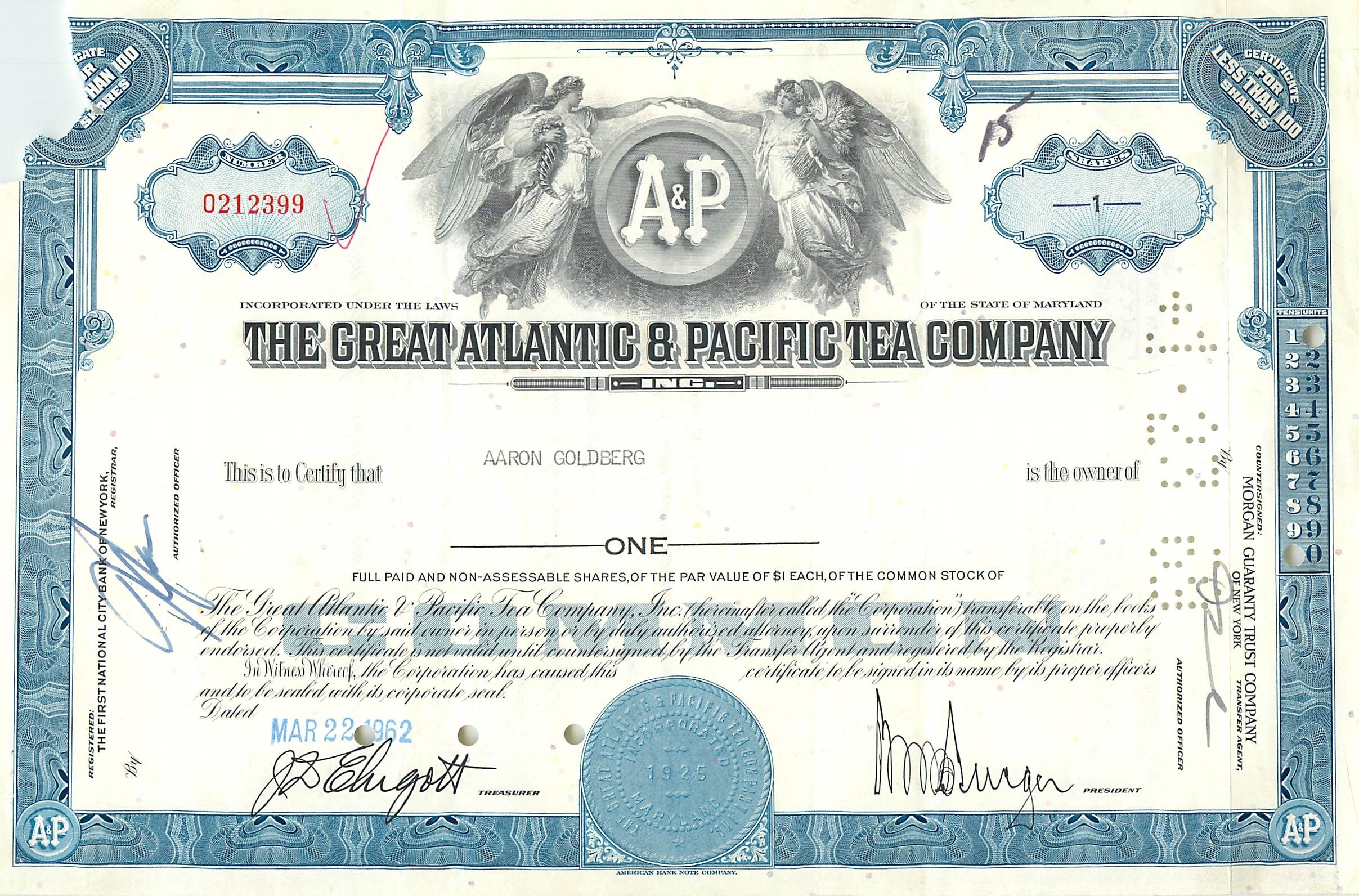 Coupon Share Action The Great Atlantic & Pacific Tea Company Ange Angel Femme