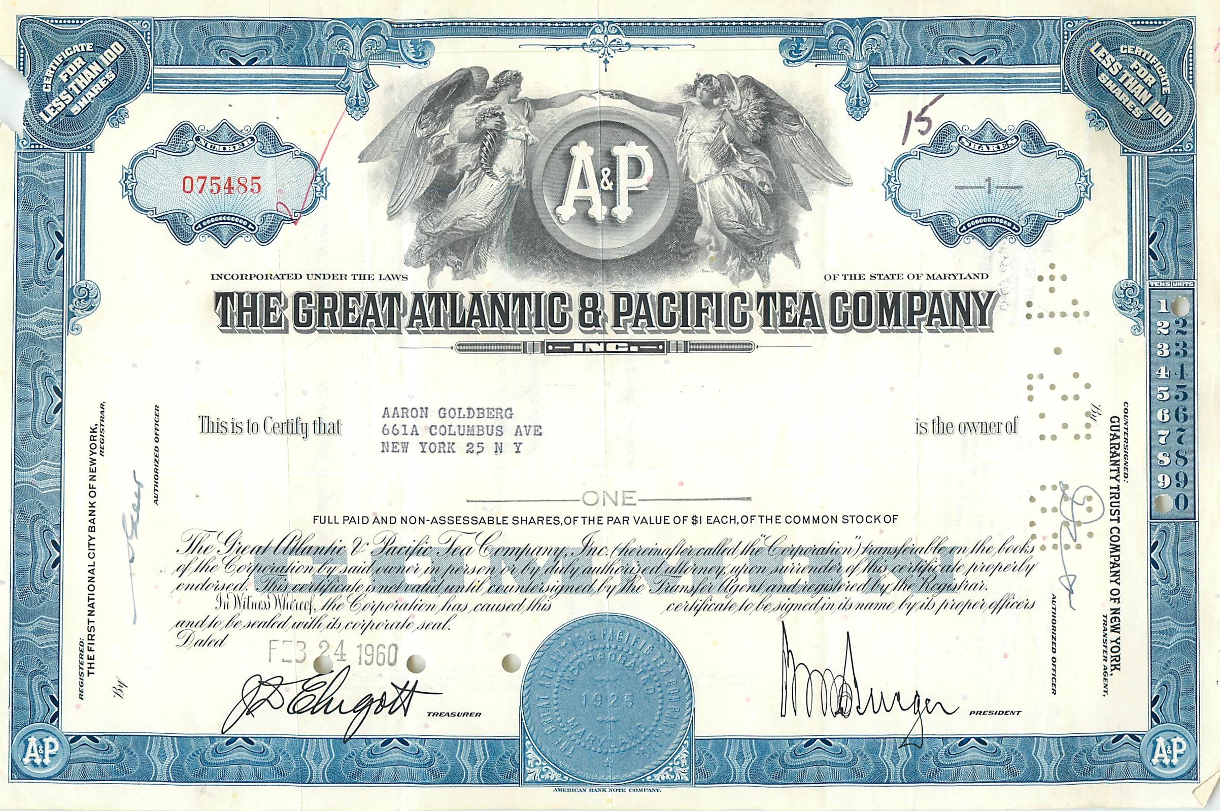 Coupon Share Action The Great Atlantic & Pacific Tea Company Ange Angel Femme